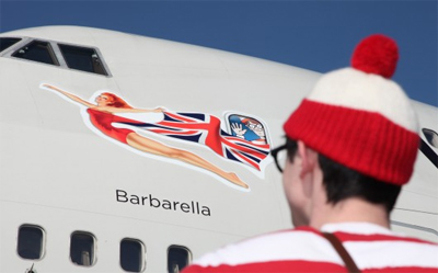 Virgin Atlantic ask Where's Wally?