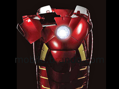 iPhone 5 MARVEL Iron Man Mark VII Protective Case with LED Light
