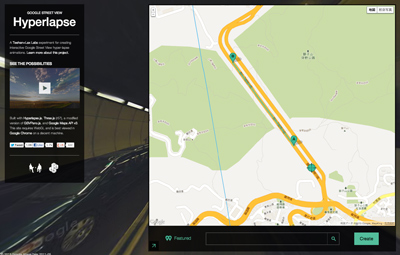 Google Street View Hyperlapse
