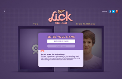 Cornetto Lick Challenge