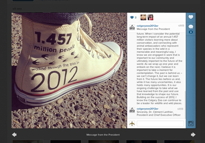 Calgary Zoo 2012 Annual Report