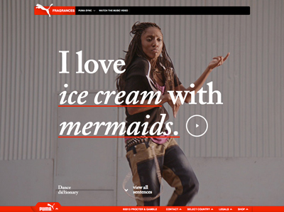 Puma Dance Dictionary