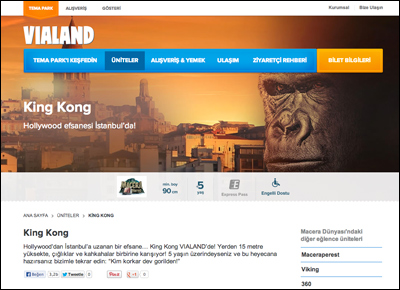 King Kong Vialand'de!