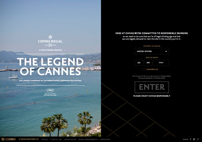 Chivas Regal 25 Presents: The Legend of Cannes.