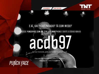 TNT Energy Drink - Punch Face