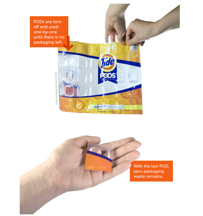 The Disappearing Package → Experimental Package Design