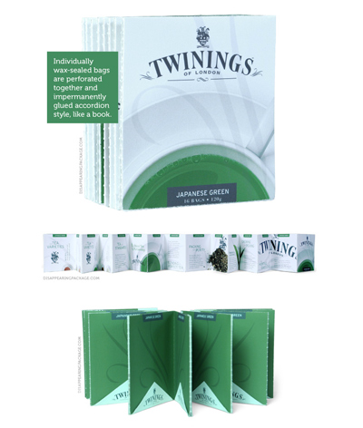 The Disappearing Package → Experimental Package Design