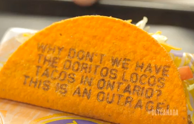Doritos Locos Tacos: Eat Your Words