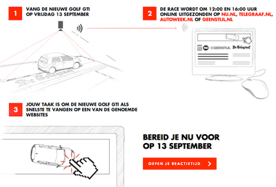 Volkswagen GTI Bannerbahn