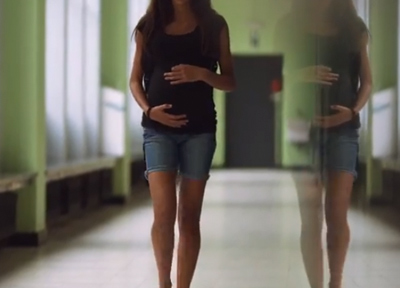 Gabriela's first day at school