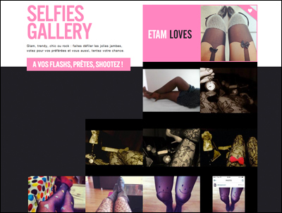 SHOOTEZ VOS JOLIES JAMBES - Jolies Jambes by etam