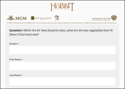 Just another day in Middle-earth #airnzhobbit