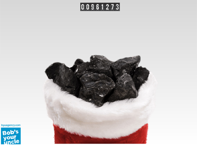 Coal For Ford l Happy Holidays from Bob's Your Uncle