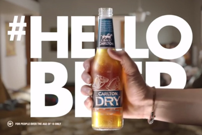 Carlton Dry #HELLOBEER
