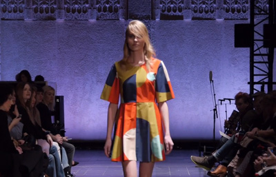 Marimekko Autumn/Winter 2014 Fashion Show at Helsinki Central Railway Station