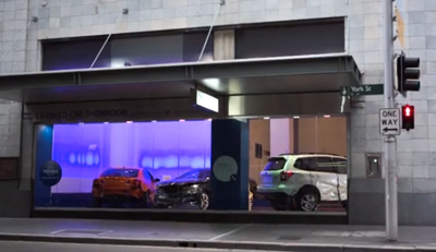 NRMA Insurance - Crashed Car Showroom