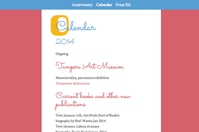 Tove 100 - Celebrating the art and life of Tove Jansson