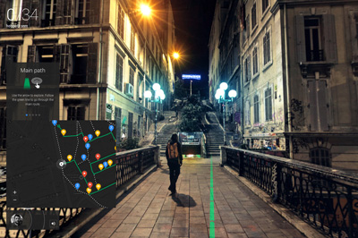 Google Night Walk in Marseille