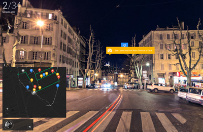 Google Night Walk in Marseille