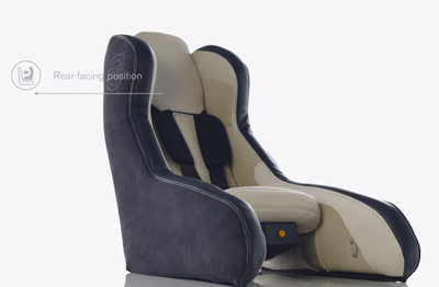Inflatable Child Seat Concept