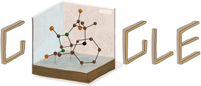 Google イギリスの化学者ドロシー・ホジキン生誕104周年のロゴに！