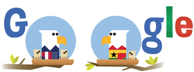 Google FIFAワールドカップ アメリカ ガーナ