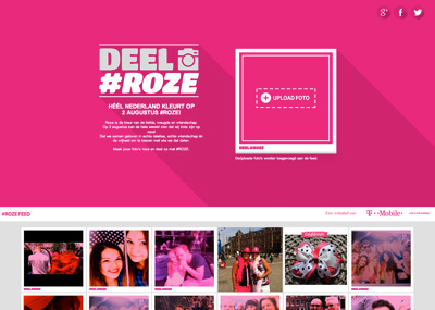 Deel #Roze - Zo werkt het!