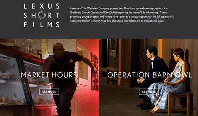 Lexus Short Films 2014