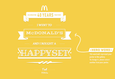 McDonald's 40th Anniversary