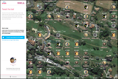 Tweet The Ball by evian