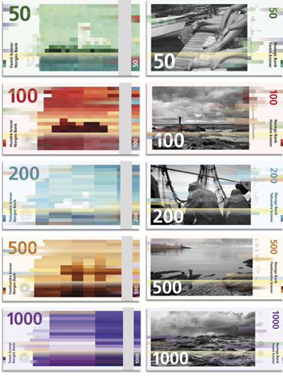 NORWAY NEW BANKNOTE SERIES