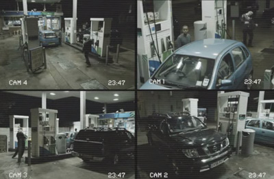 The Walking Dead CCTV Petrol Station Take-over
