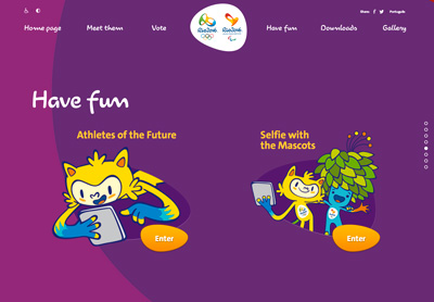 Rio 2016 Mascots