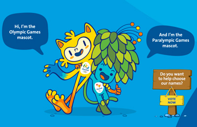 Rio 2016 Mascots