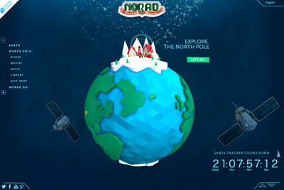 Official NORAD Santa Tracker