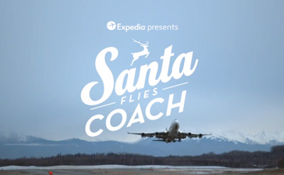 Santa Flies Coach