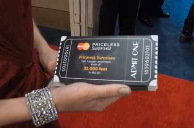 Priceless Surprises at 30,000 Feet!