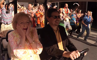 Betty White's 93rd Birthday Flash Mob