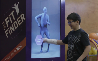 The City of Edmonton Recreation Centre Interactive Vending Machine