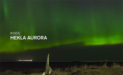 Have you seen inside the world's first northern lights plane?