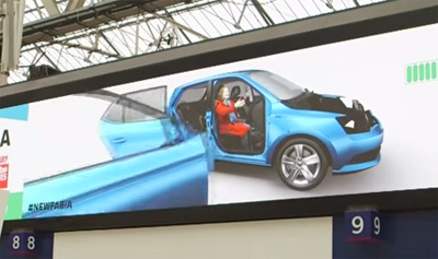 The new ŠKODA Fabia Augmented Reality Experience