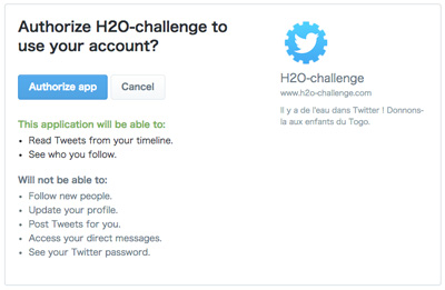 H2o Challenge - Unicef