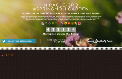 #Springmoji Garden by Miracle-Gro