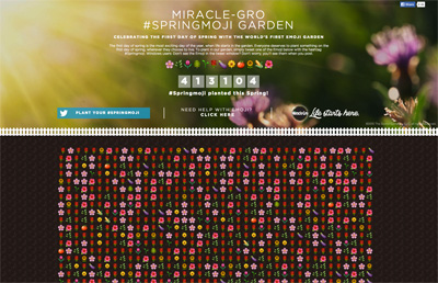 #Springmoji Garden by Miracle-Gro