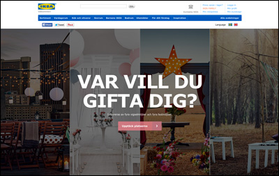 Wedding Online（Bröllop Online） - IKEA