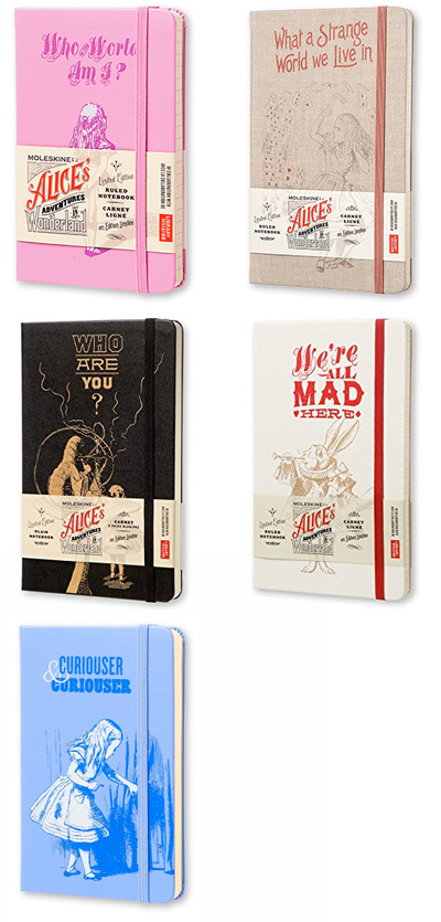 Moleskine Alice's Adventures in Wonderland Limited Edition Collection
