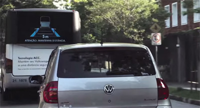 Interactive Bus Back Volkswagen