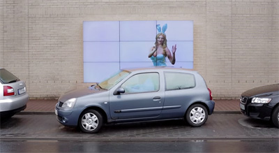 Fiat Parking Billboard
