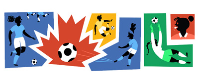 Google FIFA女子ワールドカップ カナダ2015記念ロゴに！