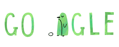 Google 父の日で、父と子のかわいいGIFアニメロゴに！
